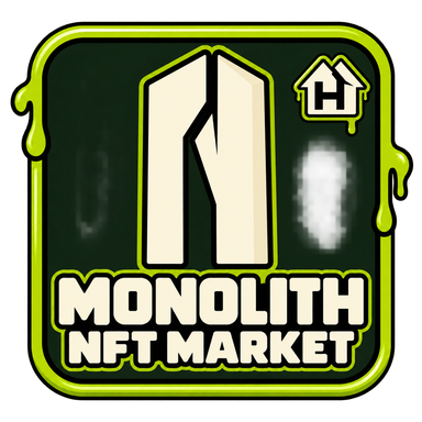 MONOLITH NFT Market with HOMEEZ emblem